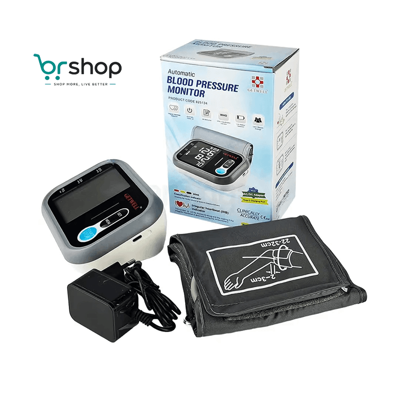 Getwell Digital Blood Pressure Monitor Set Automatic BP Machine Set (Model-GWDBPM-002)